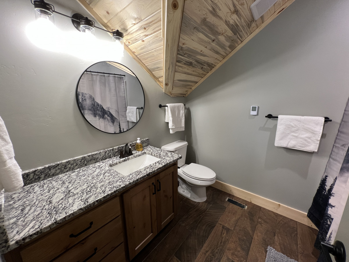 Upstairs bathroom