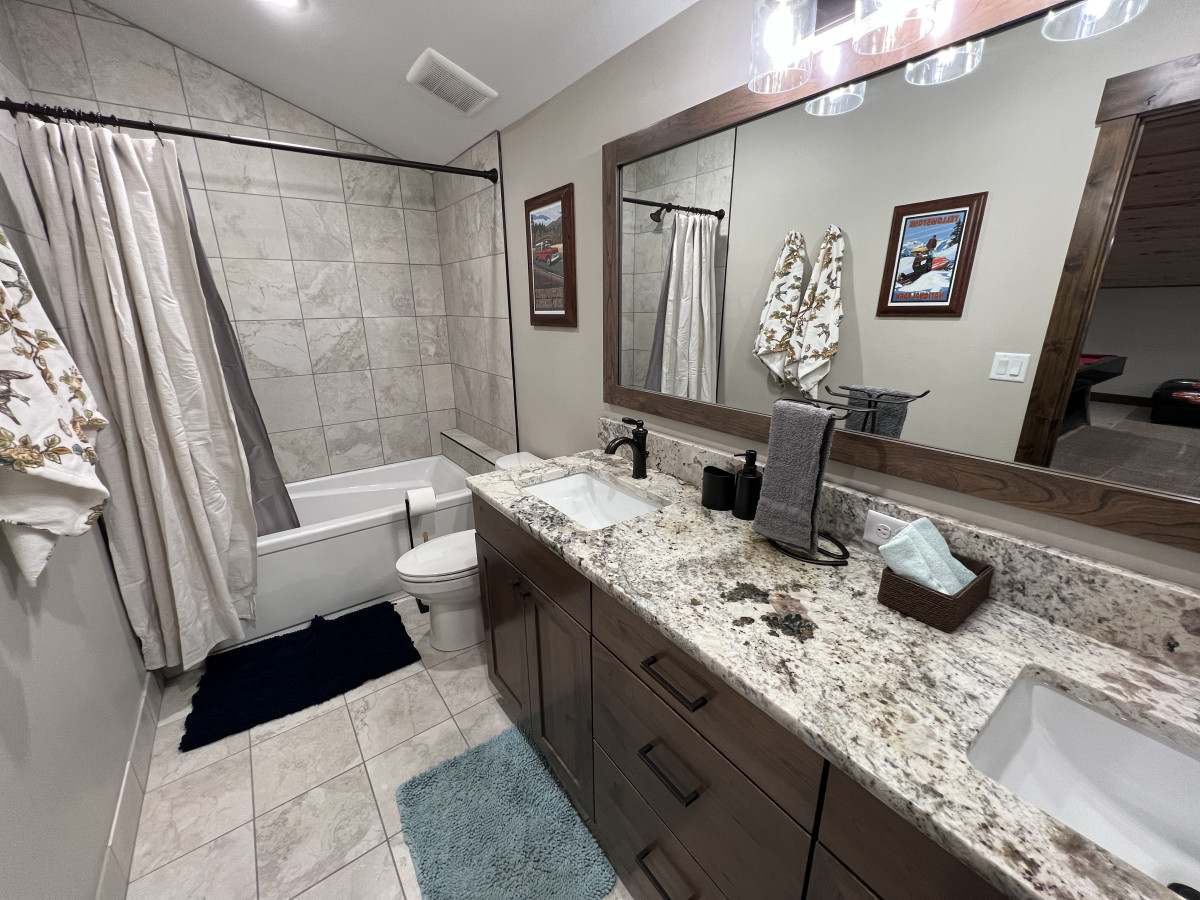 Upstairs bathroom
