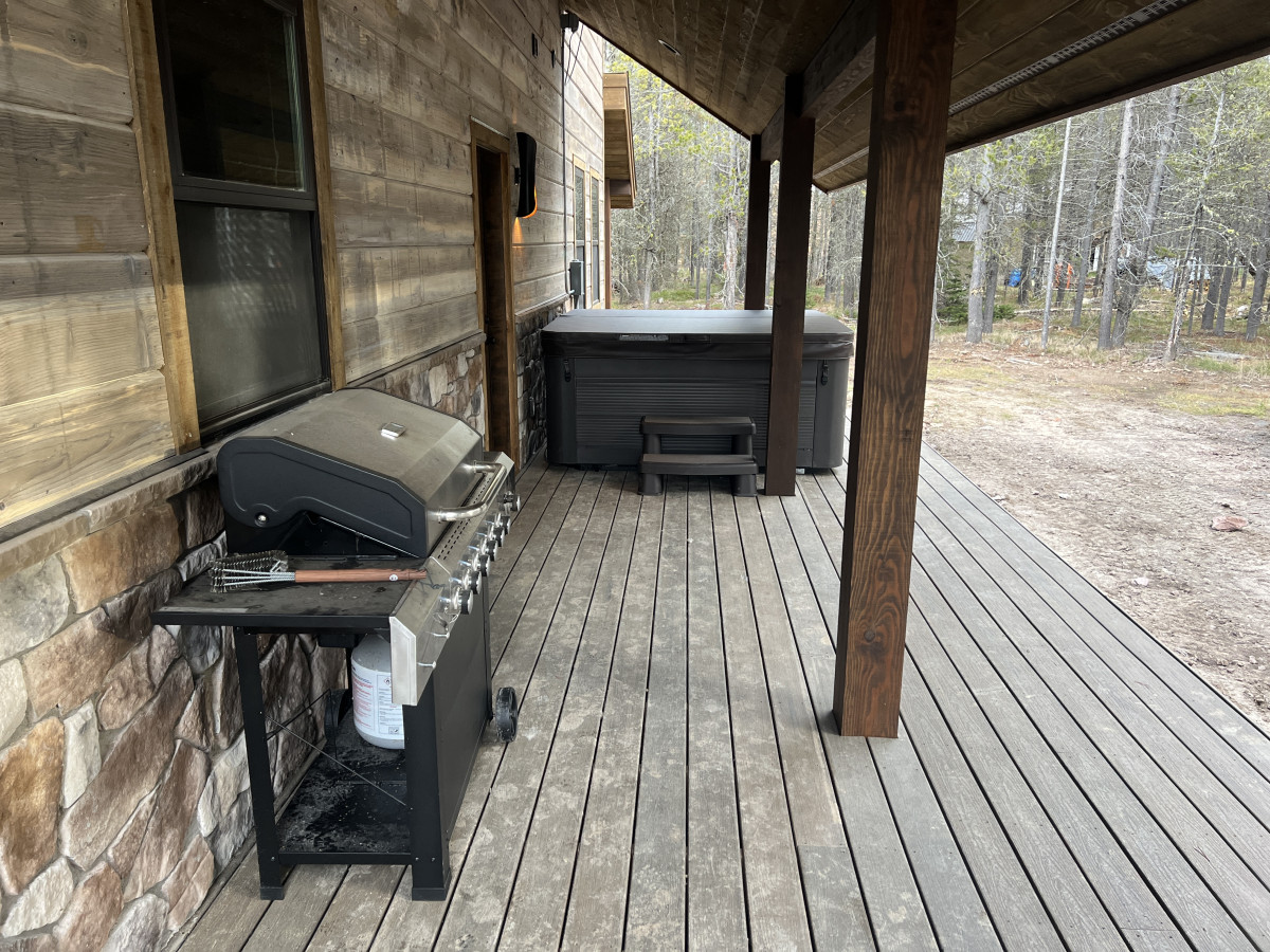BBQ Grill on the deck