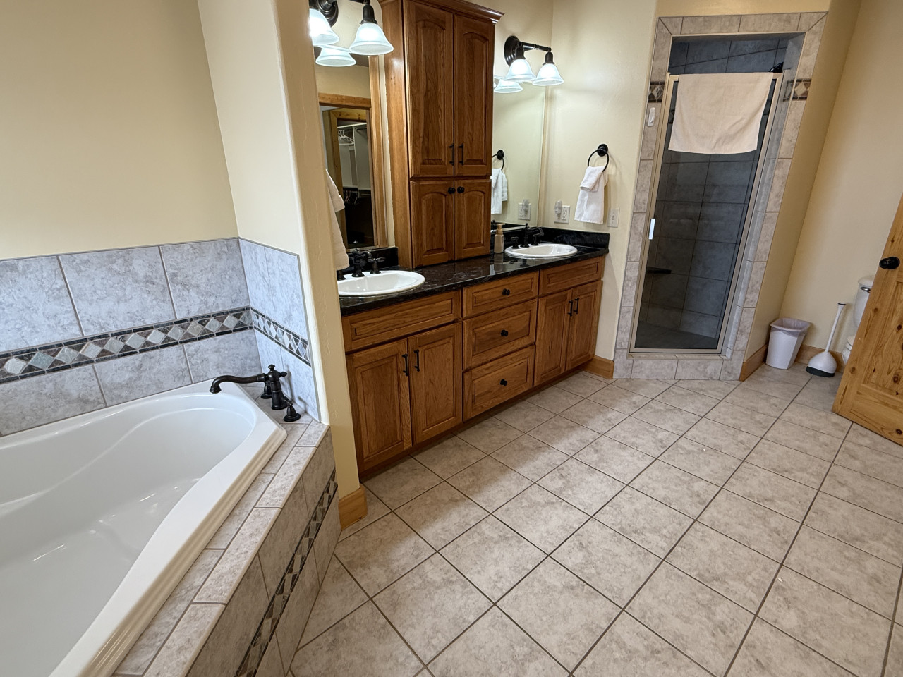 Master bathroom