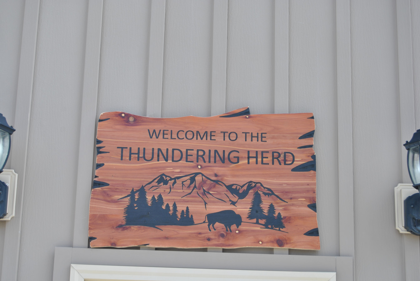 Come stay at the Thundering Herd Lodge!