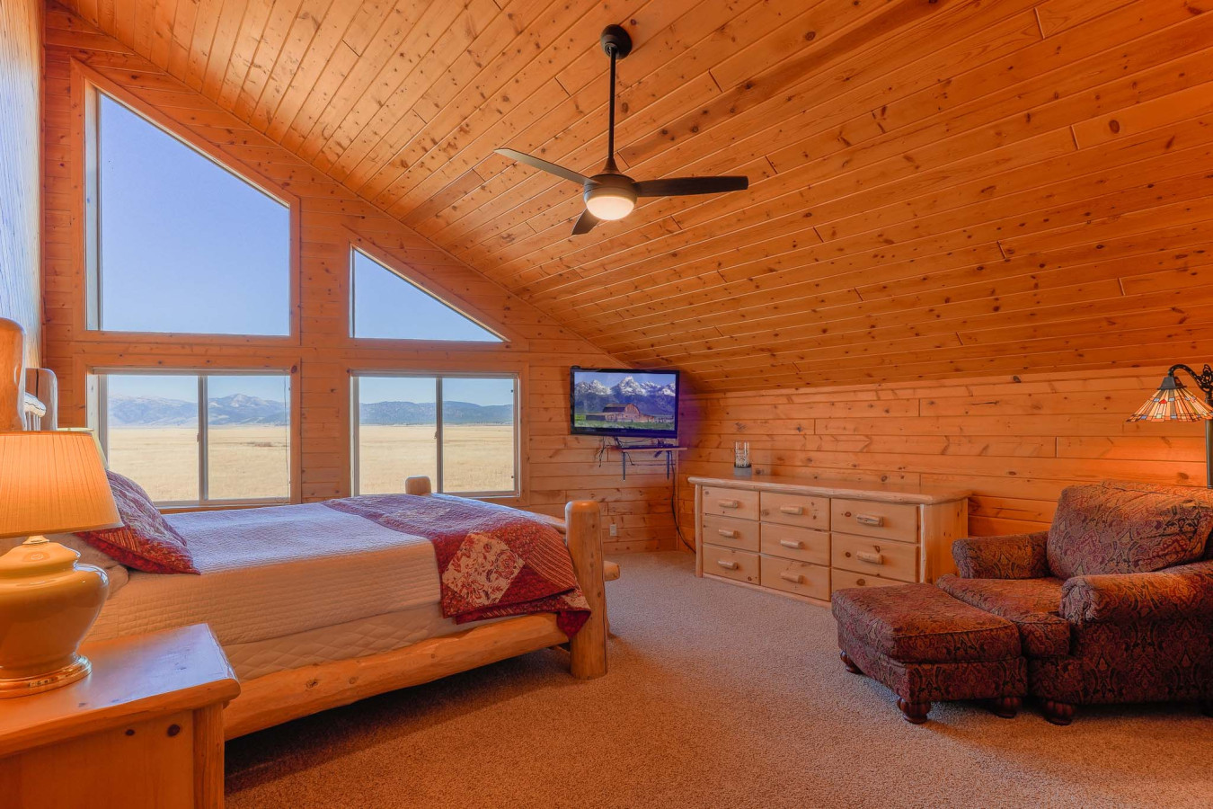 Master bedroom upstairs