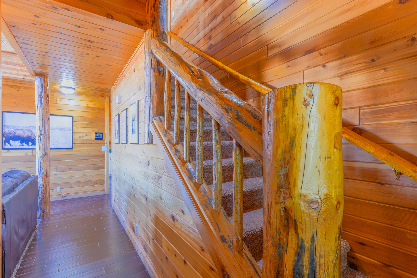 Stairway upstairs