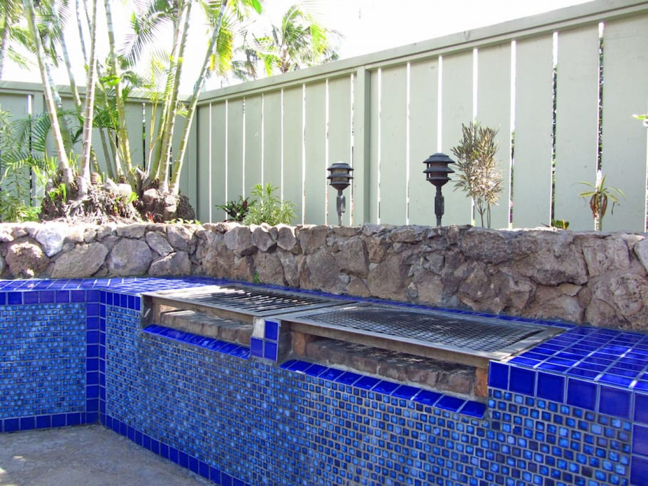 BBQ at Pool on grounds