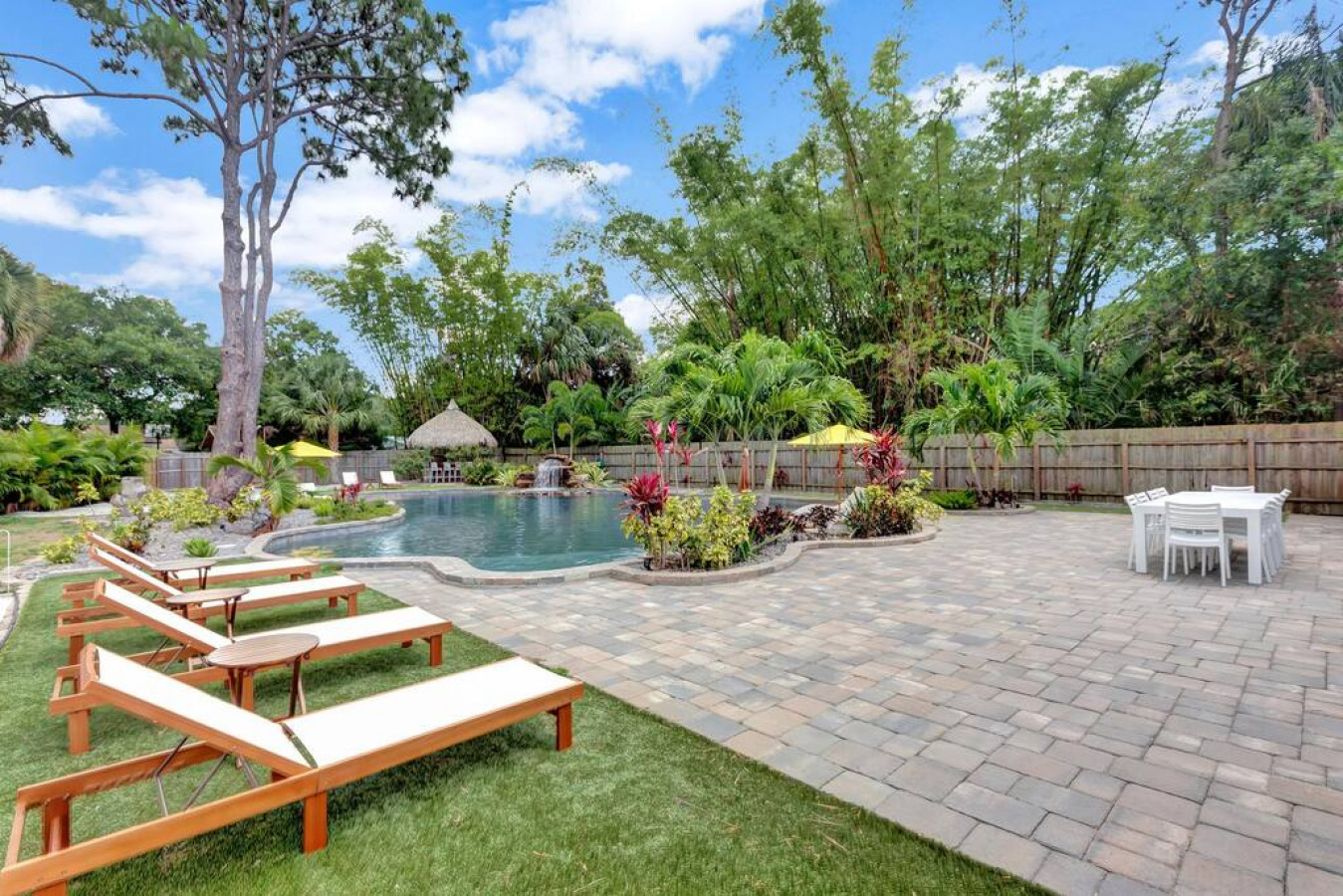 Luxury Tropical Paradise and private resort size heated Pool & Spa image 5
