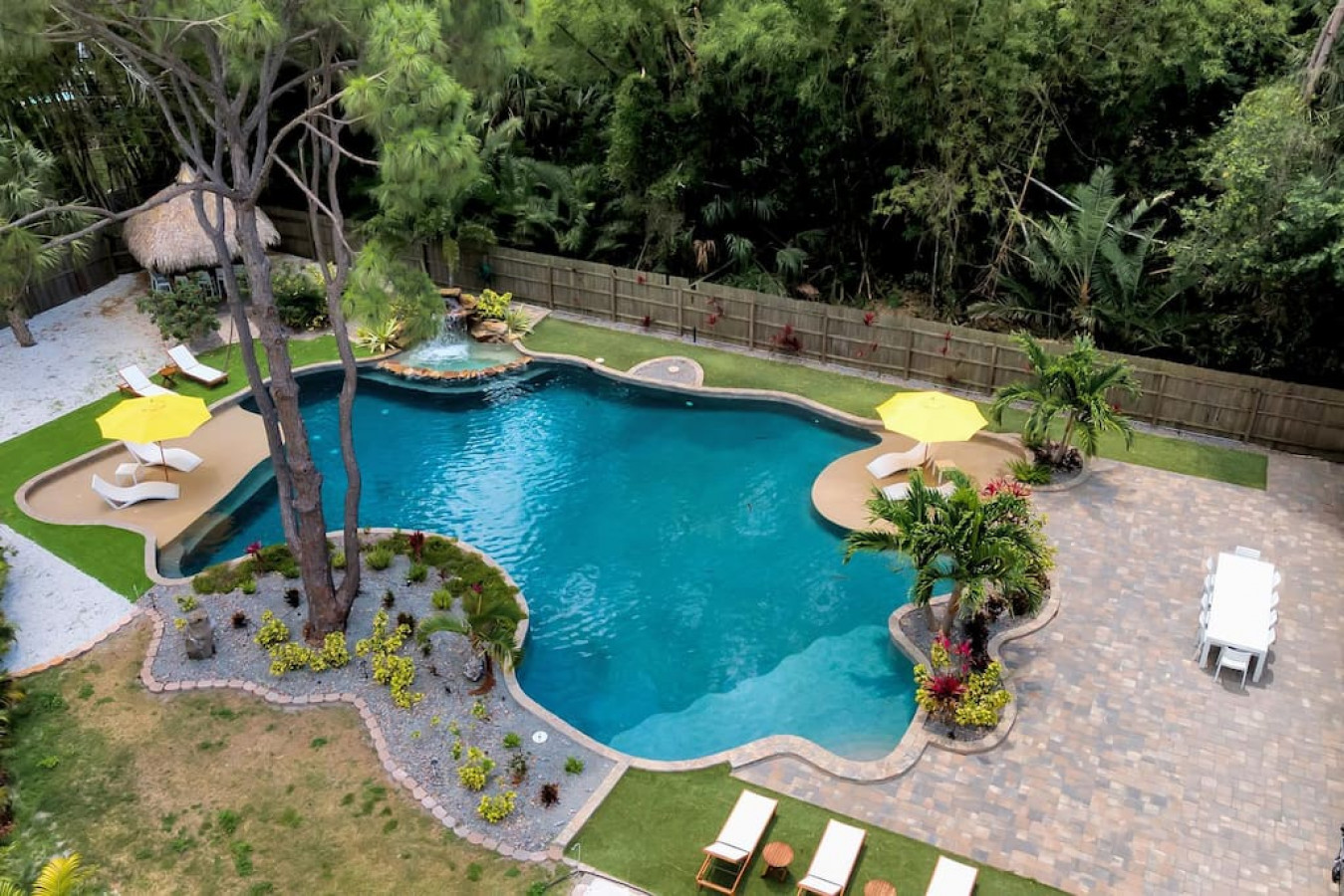 Luxury Tropical Paradise and private resort size heated Pool & Spa image 2
