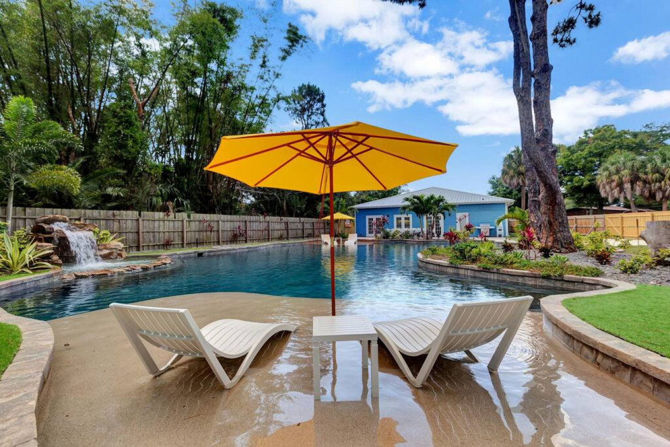 Luxury Tropical Paradise and private resort size heated Pool & Spa image 3