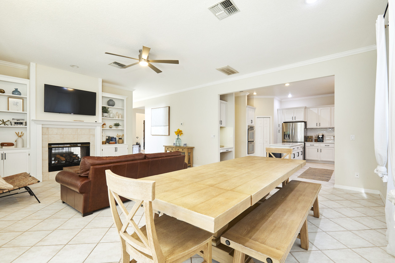 The Oasis Retreat | Heated Pool + Game Room + Basketball + Massive Yard | Near Beach & Golf thumbnail 34