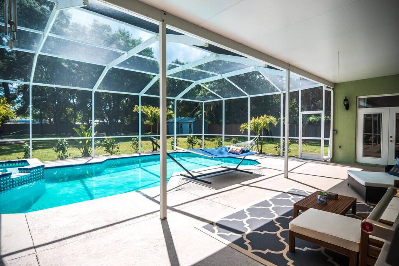 The Oasis Retreat | Heated Pool + Game Room + Basketball + Massive Yard | Near Beach & Golf image 4