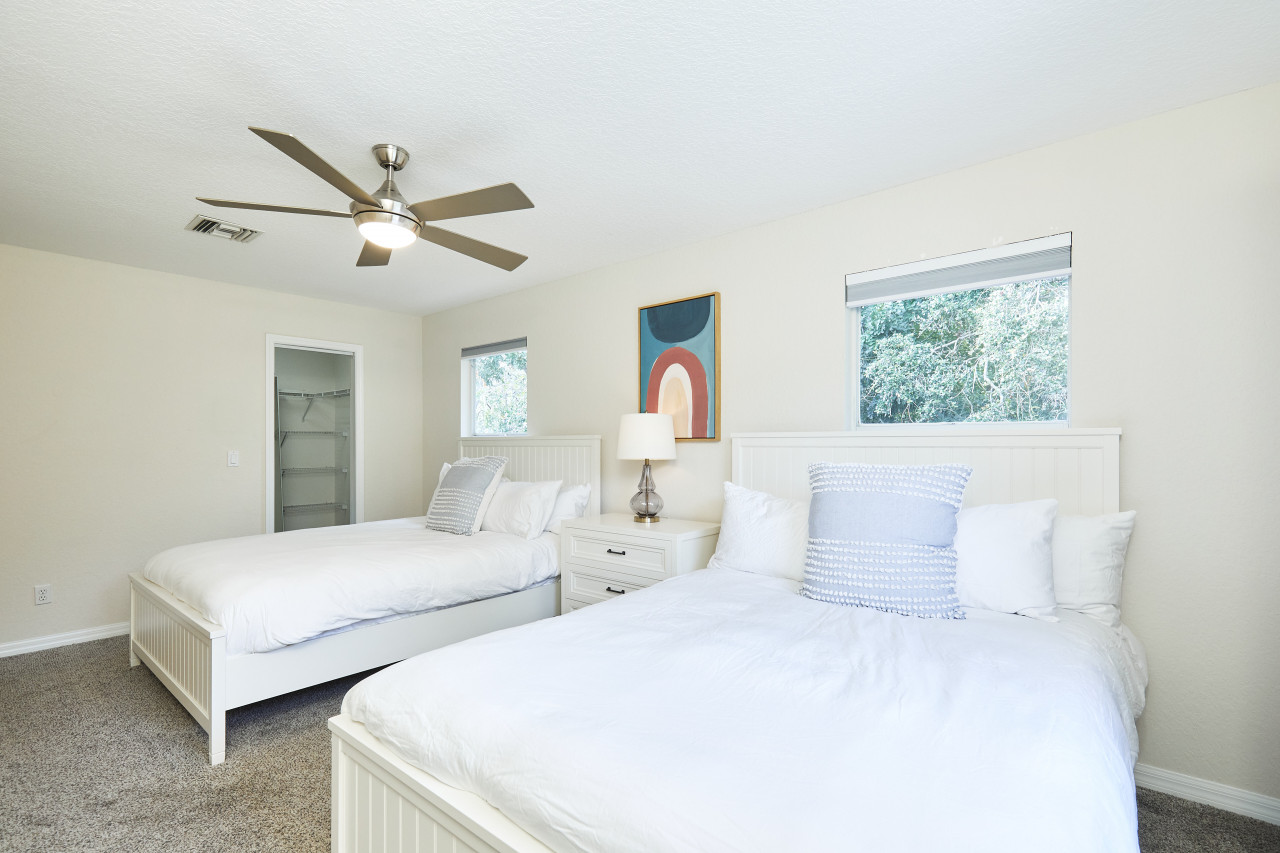 The Oasis Retreat | Heated Pool + Game Room + Basketball + Massive Yard | Near Beach & Golf thumbnail 48