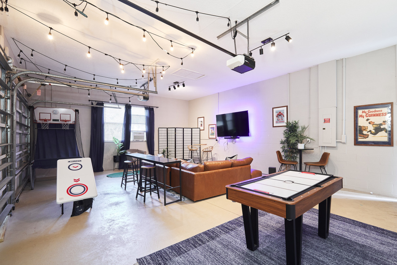 The Oasis Retreat | Heated Pool + Game Room + Basketball + Massive Yard | Near Beach & Golf thumbnail 6