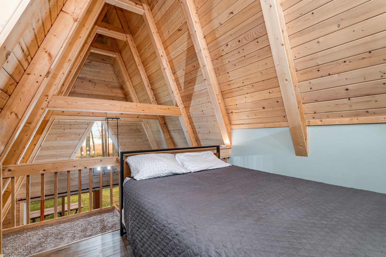 Loft with queen bed