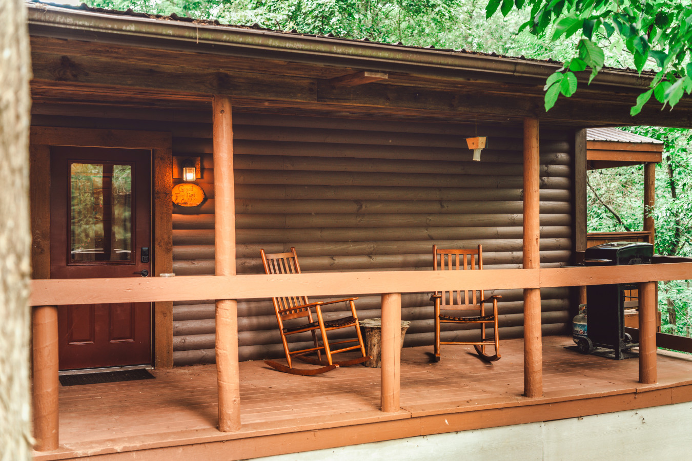 The Great Frontier — Private-woods cabin built for two