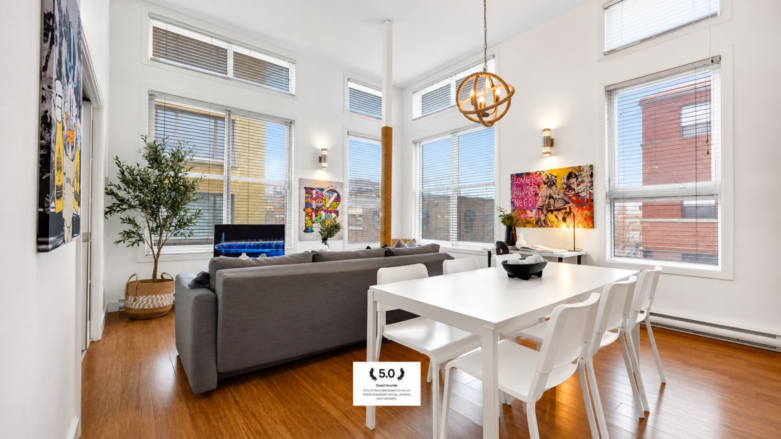 Liv Mtl Main-303 | Spacious 2br + Mezz • Sleeps 8 - Montreal
