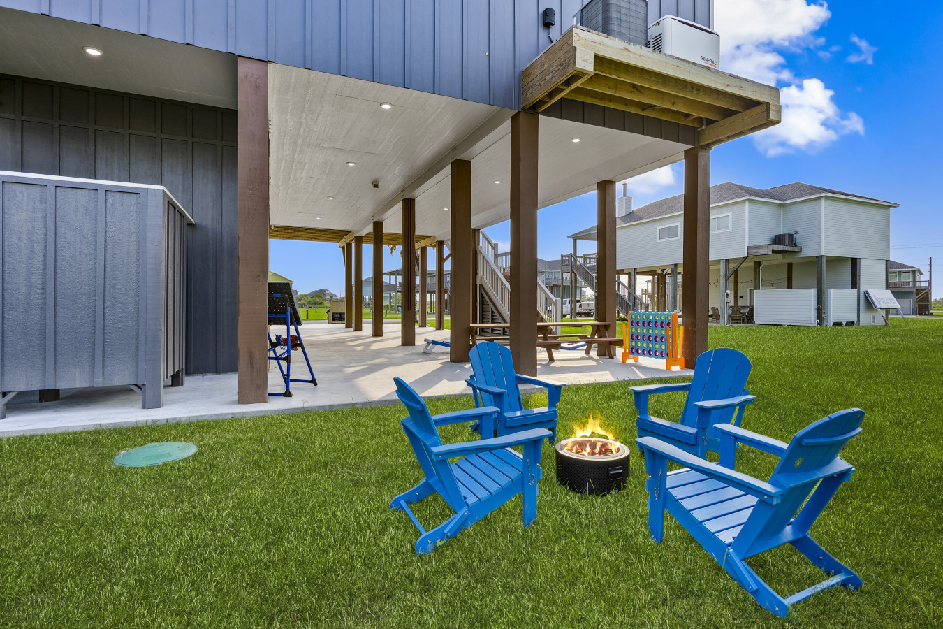 Beach Access~Chef Kitchen~Games~Firepit~Brand New 2