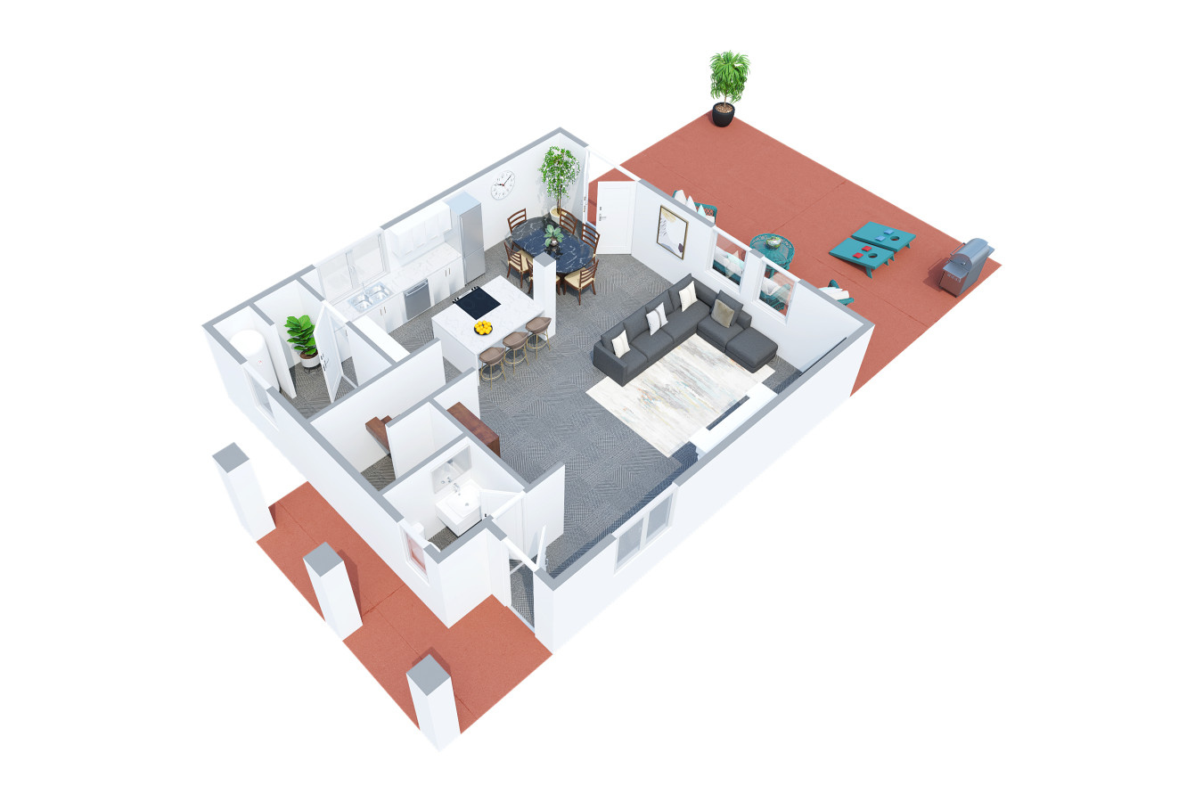 SeaWorld 15min~Themed Kids Rooms~Patio Fun~Play 5