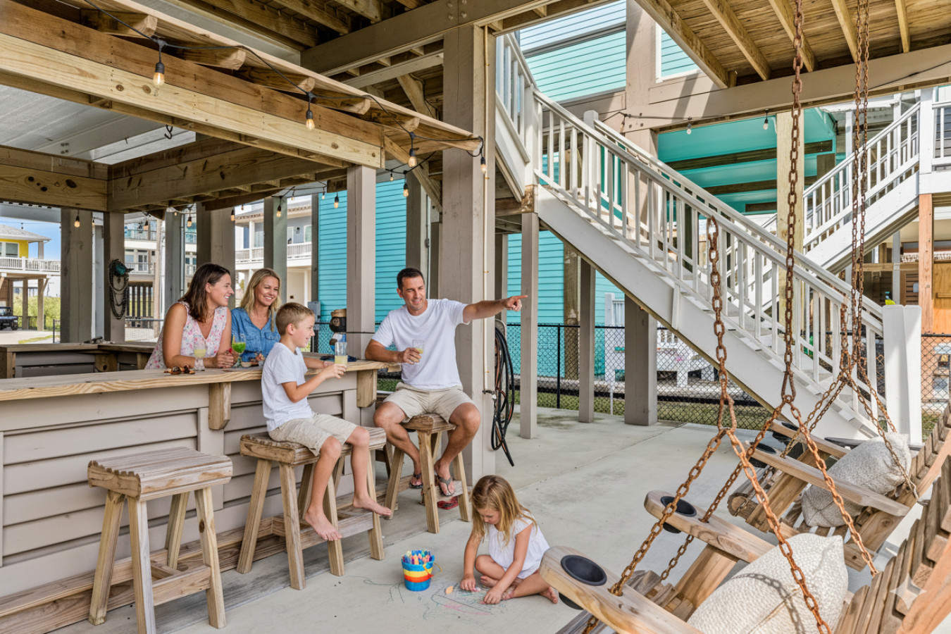 Near Beach~Tiki Bar~Swings~Beautiful Design 2