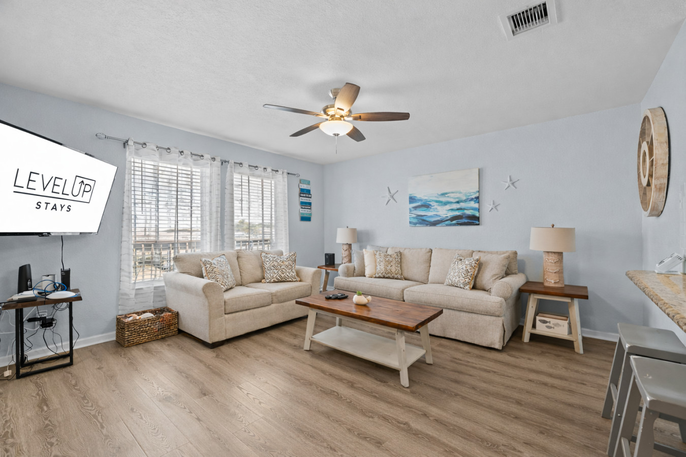 Steps to Beach~Blue Horizon~Coastal~On Island 2