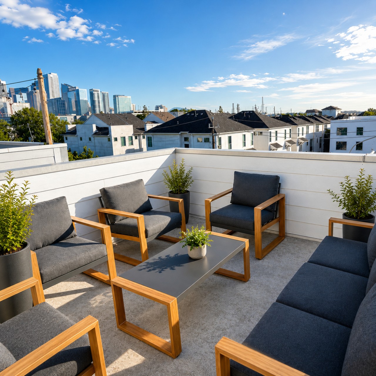 Rooftop Overlooking Downtown~In-Law Suite~Location