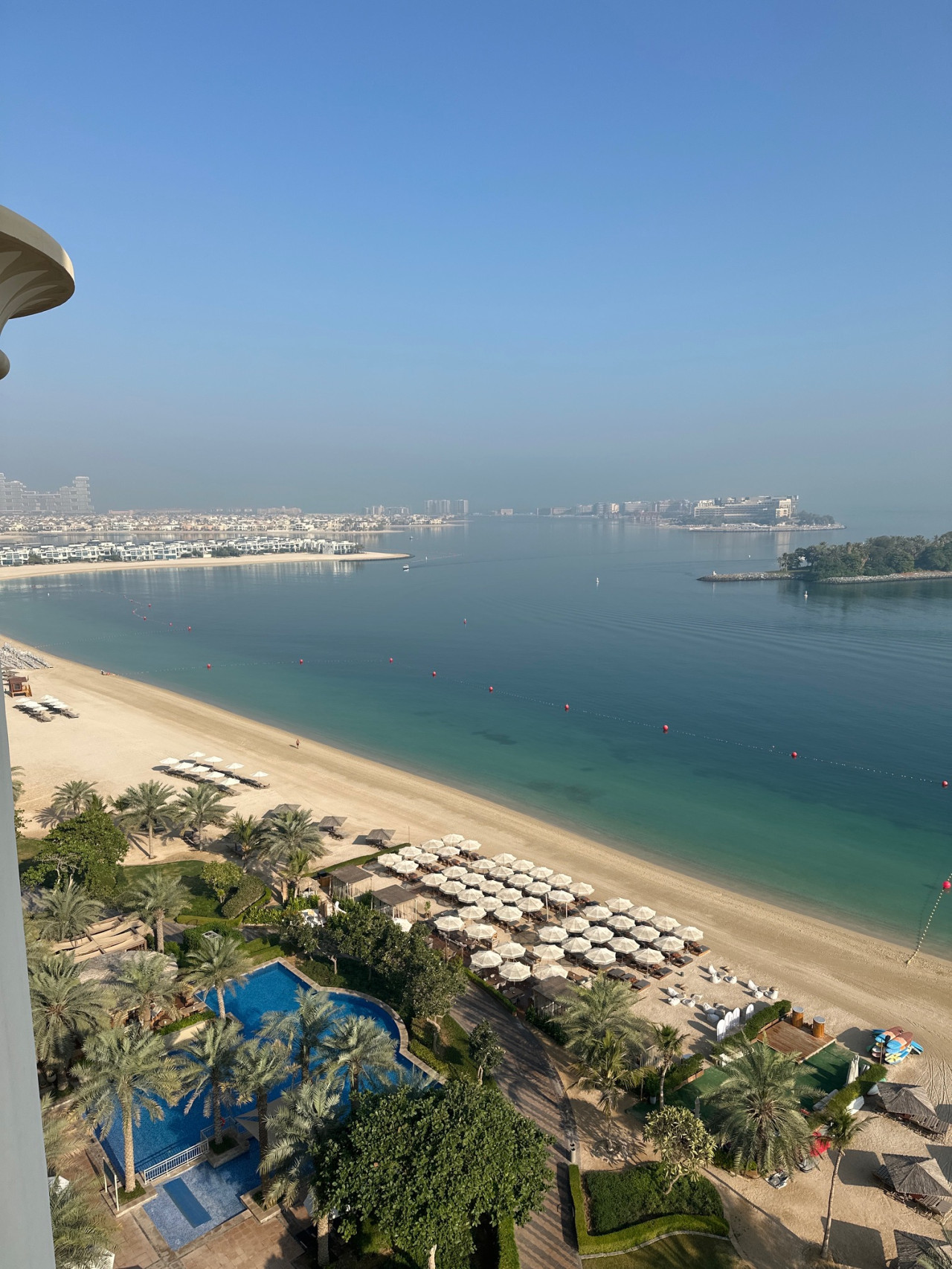 Al Basri, Palm Jumeirah, Beachfront 2BR + Maid’s Room Apartment  Sea Views — image 1 of 33