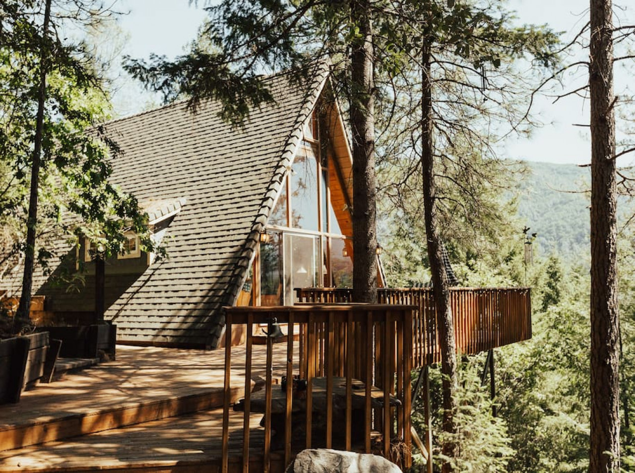 Serene A-Frame Escape Overlooking Shasta Lake