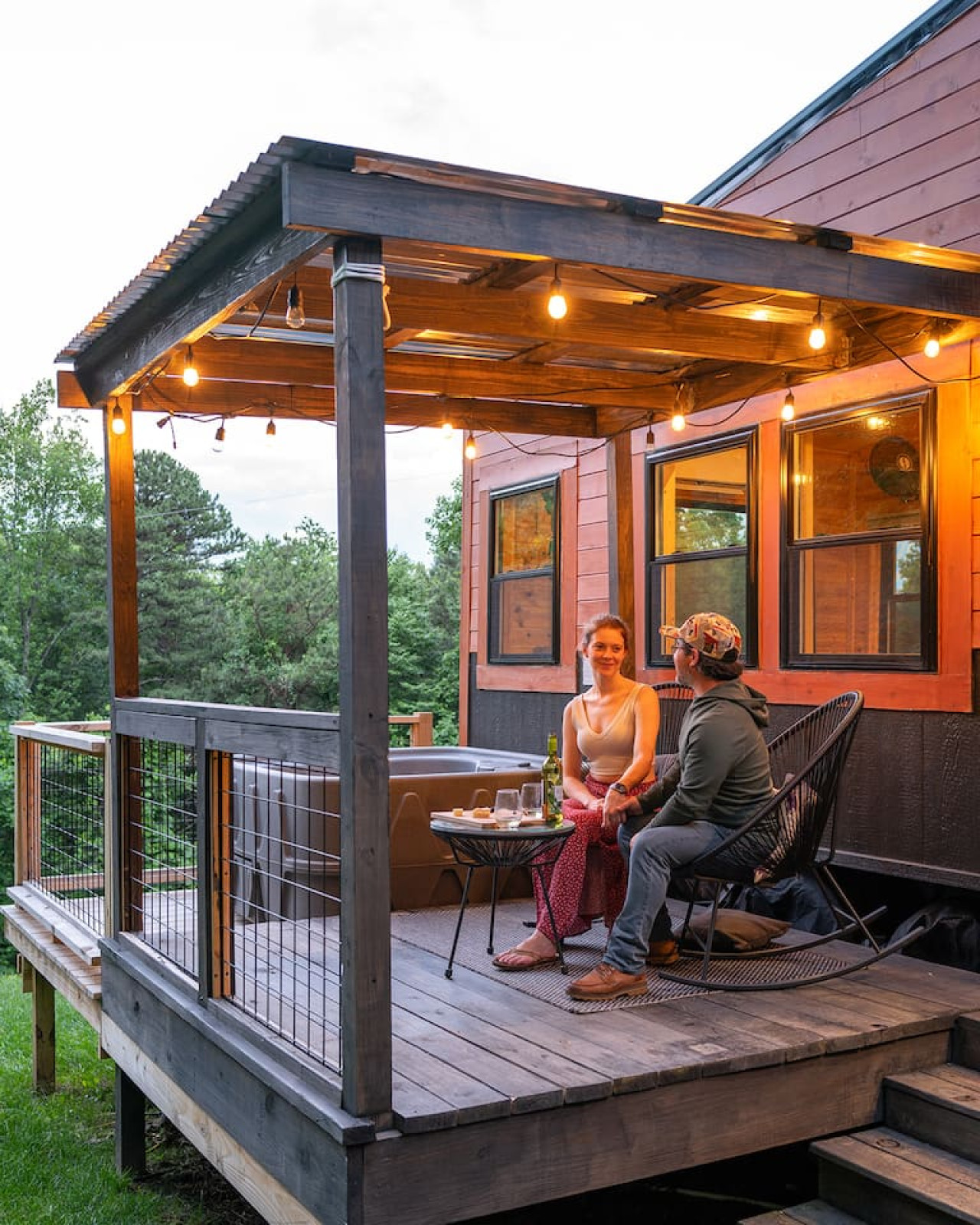 Nothing beats an evening out here at the peaceful Writer's Retreat
