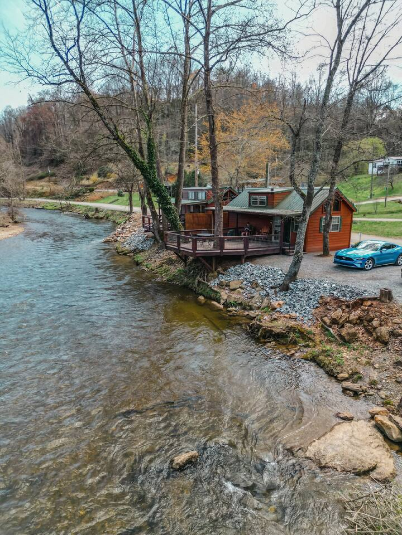 The only riverfront rental properties that are minutes from many attractions but still manage to keep the remote feeling!