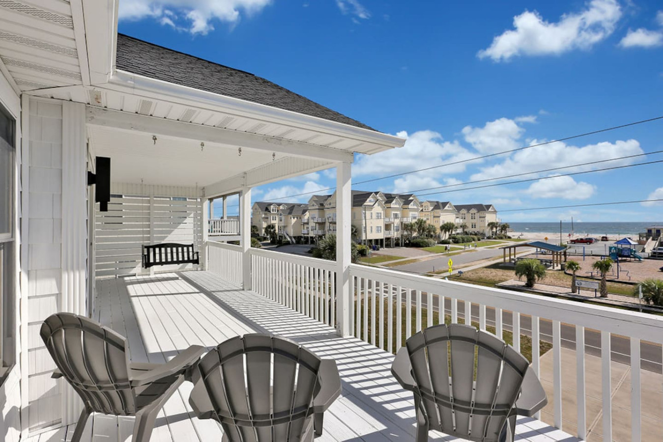 Perfect place to start or end your day with a drink in hand.