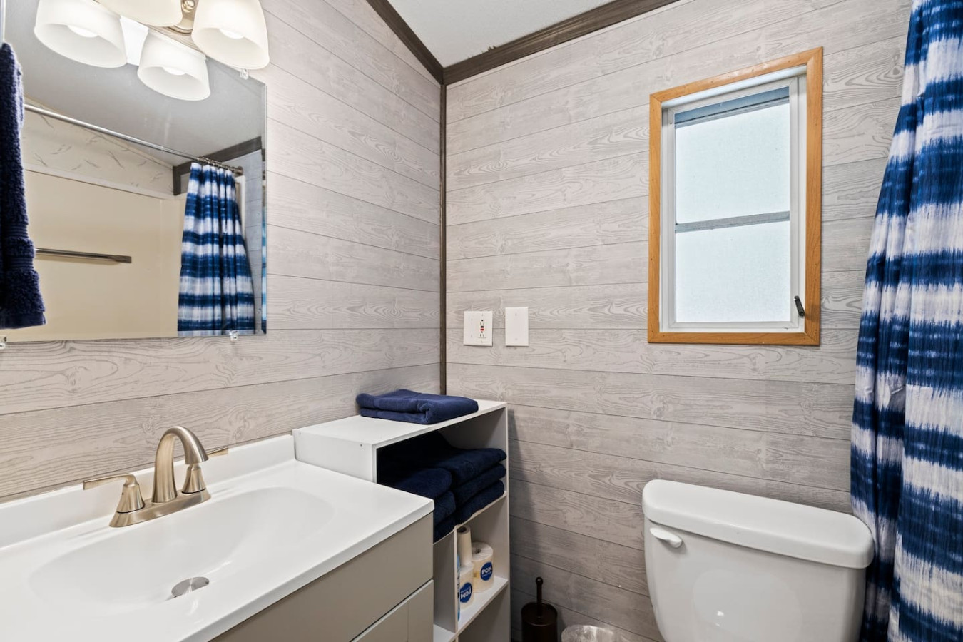 Newly renovated bathroom