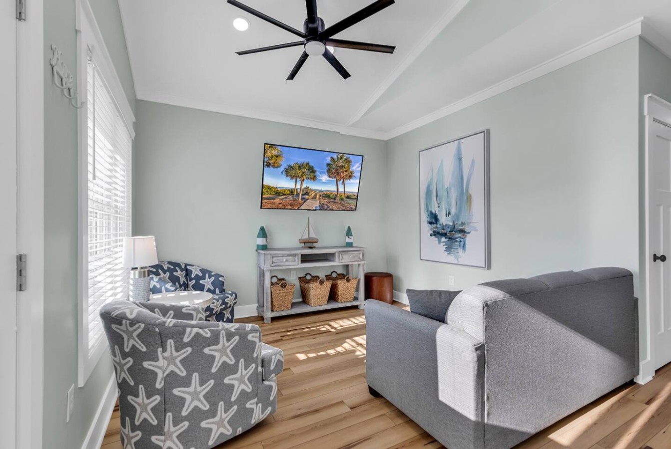 Create unforgettable memories with family and friends in this warm and inviting living room