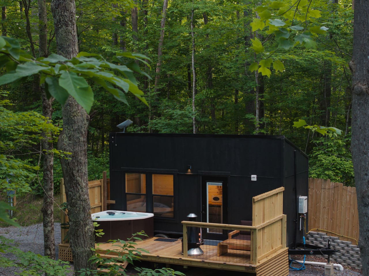 A Leisr Stays home in the The Smoky Mountains area