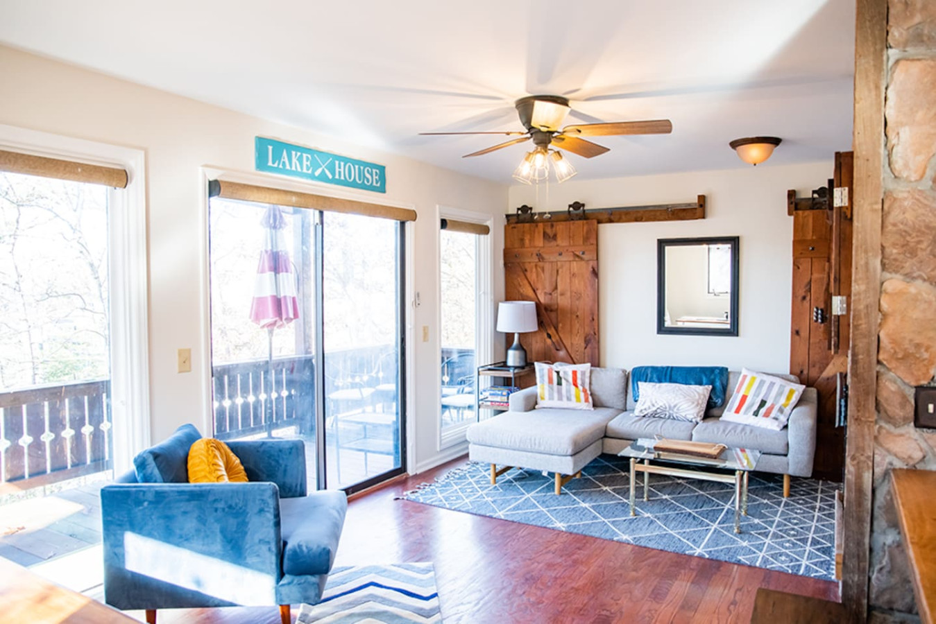Lakefront Escape | Dock, Fire Pit, Family friendly photo 2