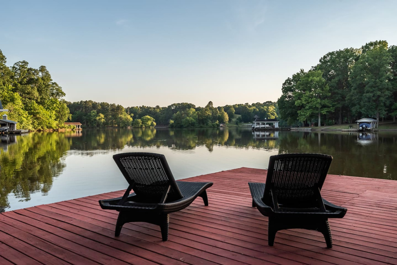Lakefront Escape | Dock, Fire Pit, Family friendly photo 1