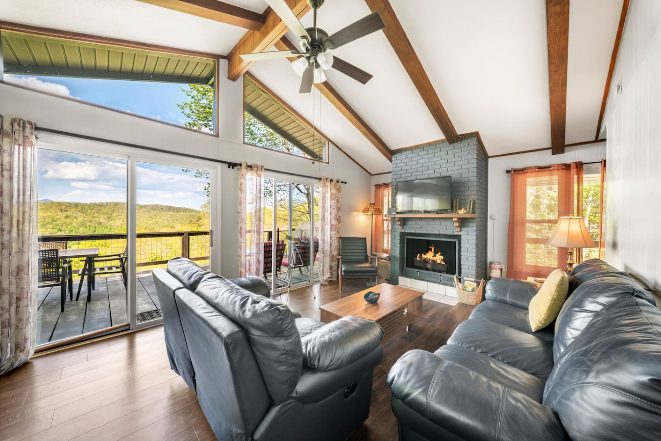 Blue Ridge Retreat | Hot Tub, Fireplace & Mtn View photo 2