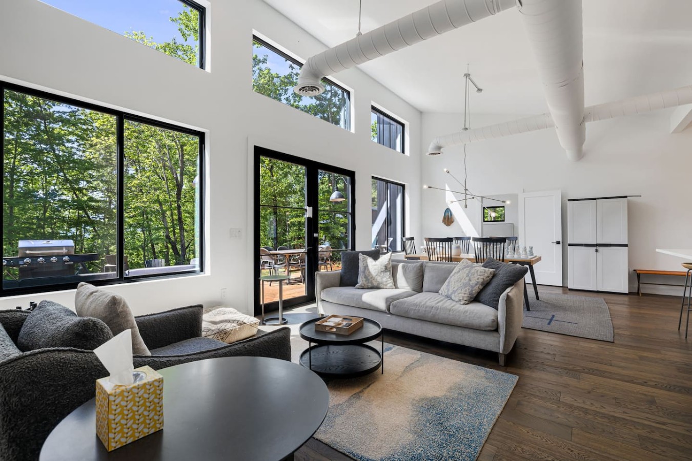 Modern Mtn Retreat | Firepit, Grill & Fireplace photo 3