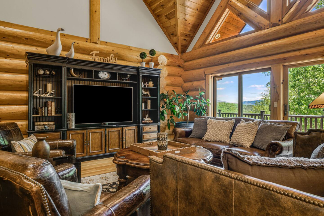 Luxury Mtn Cabin | Game Room, Sauna & Fire Pit photo 3