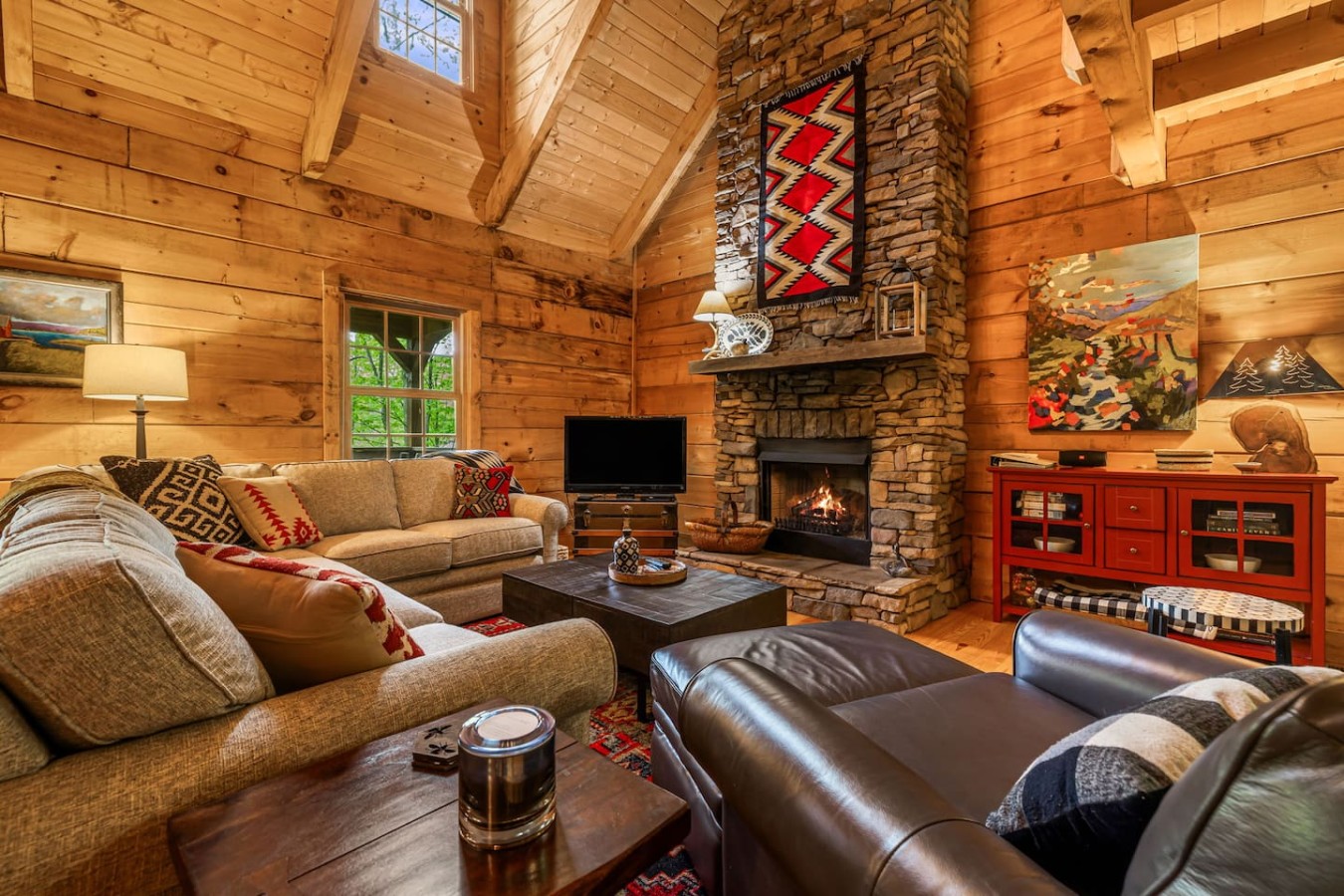 Blue Ridge Cabin | Near Golf Course & Ski Resort photo 5