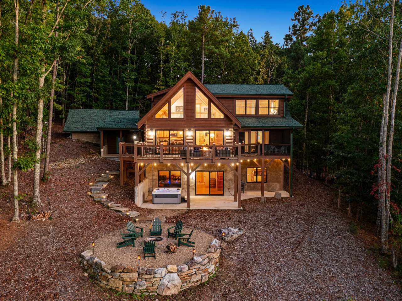 Hummingbird Hill-Big Views Hot Tub Fire Pit