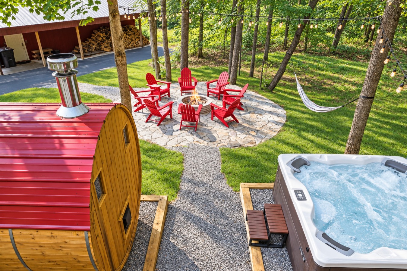 Chalet Getaway: Sauna, hot tub and fire pit