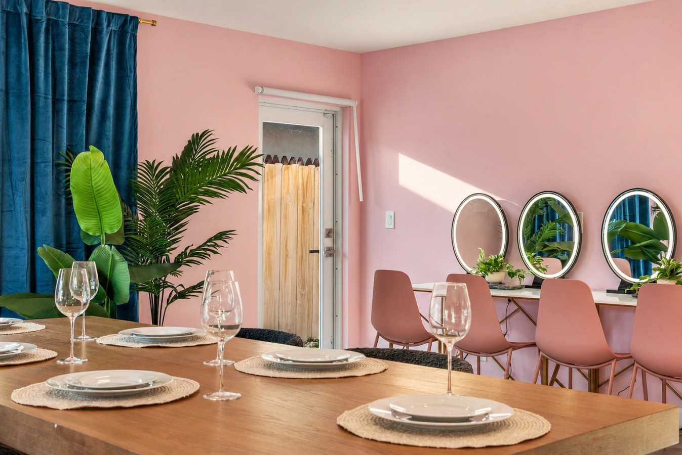 Dining and gathering space at The Jungle
