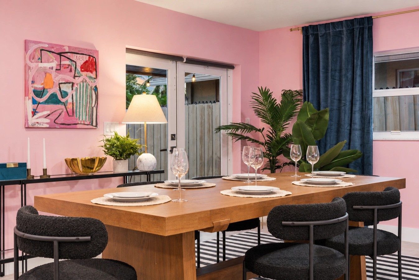 Dining and gathering space at The Jungle