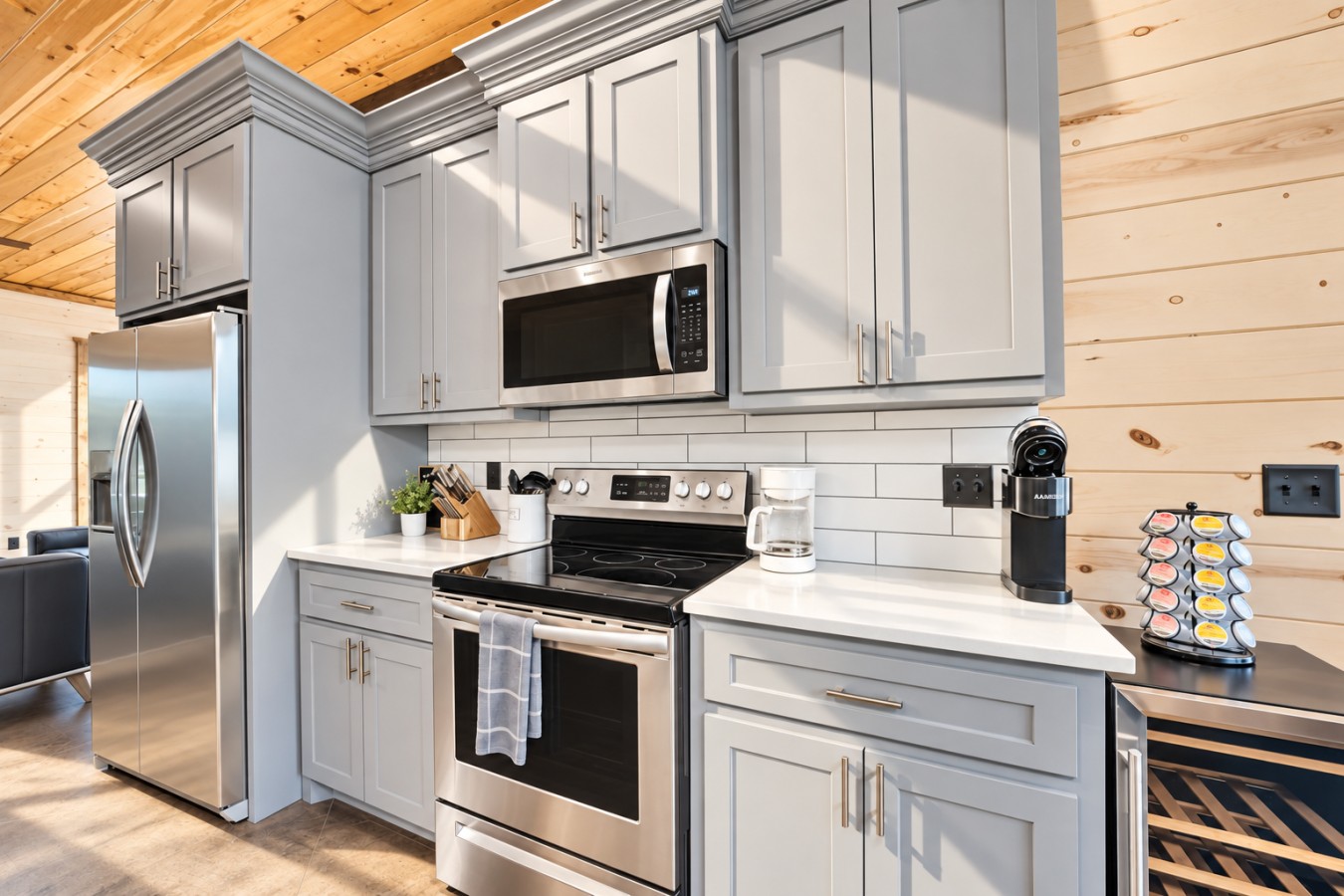 Family Getaway: Kitchen appliances