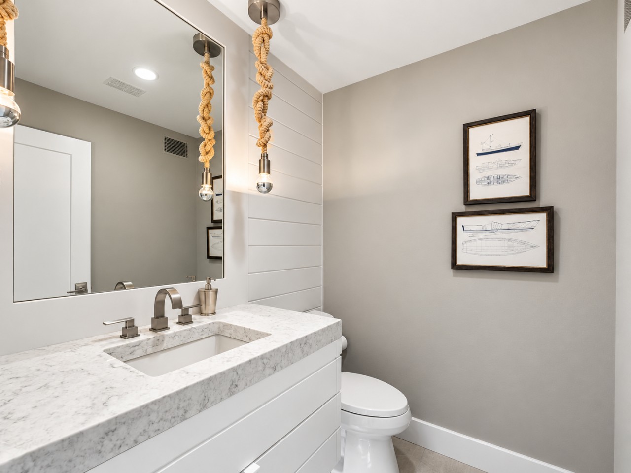 Additional vanity area