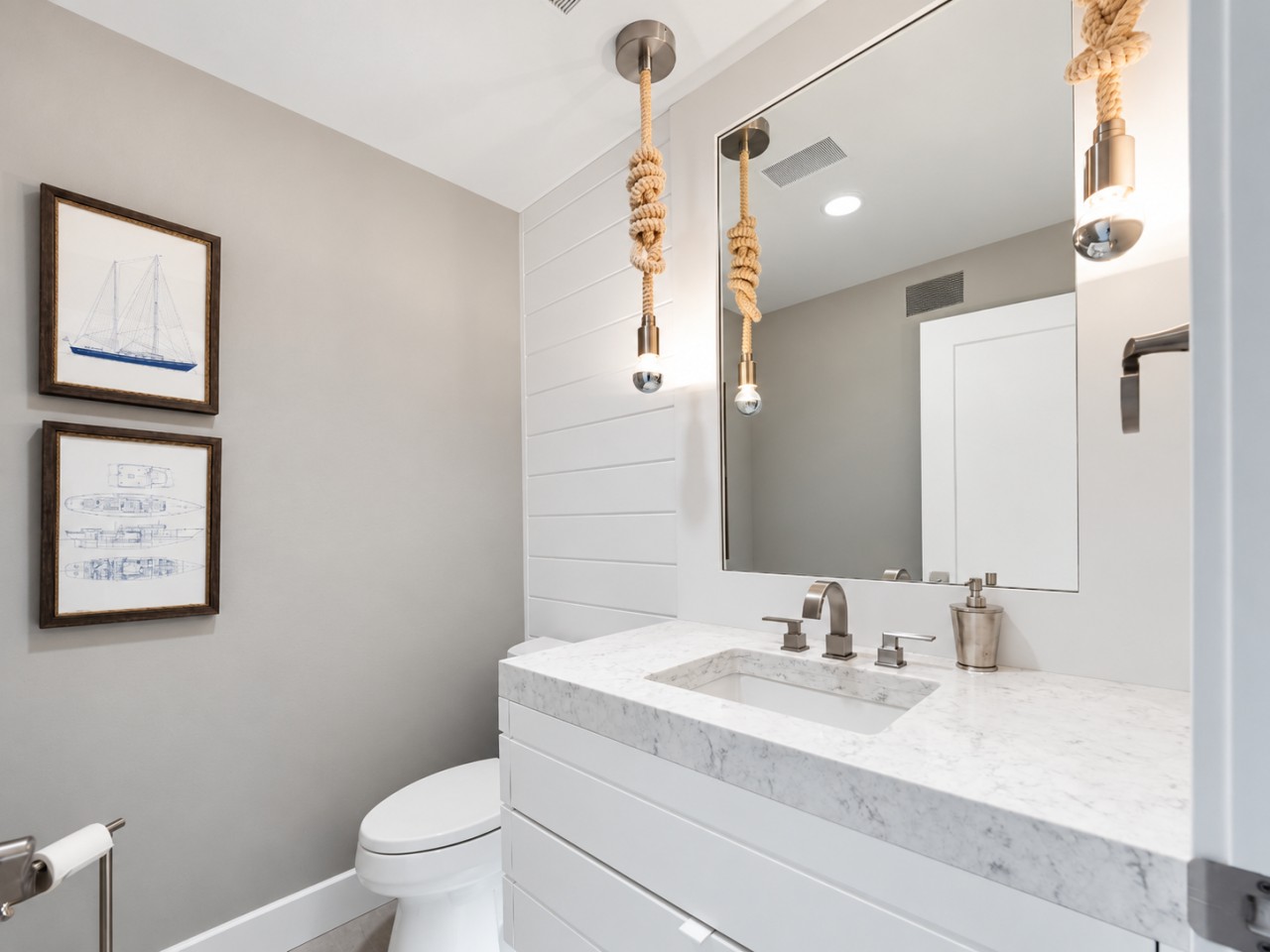 Bathroom vanity and sink