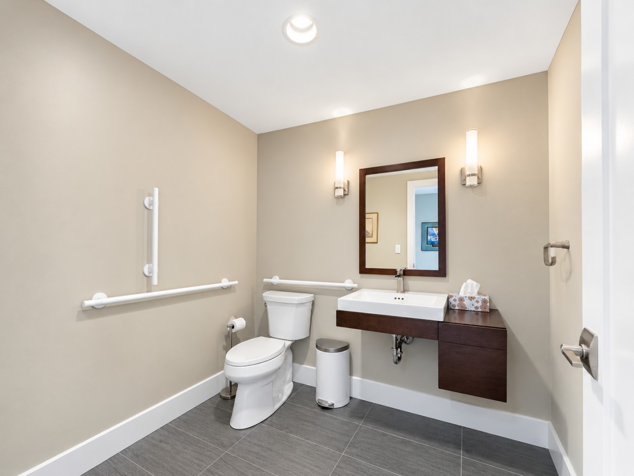 Additional half bathroom
