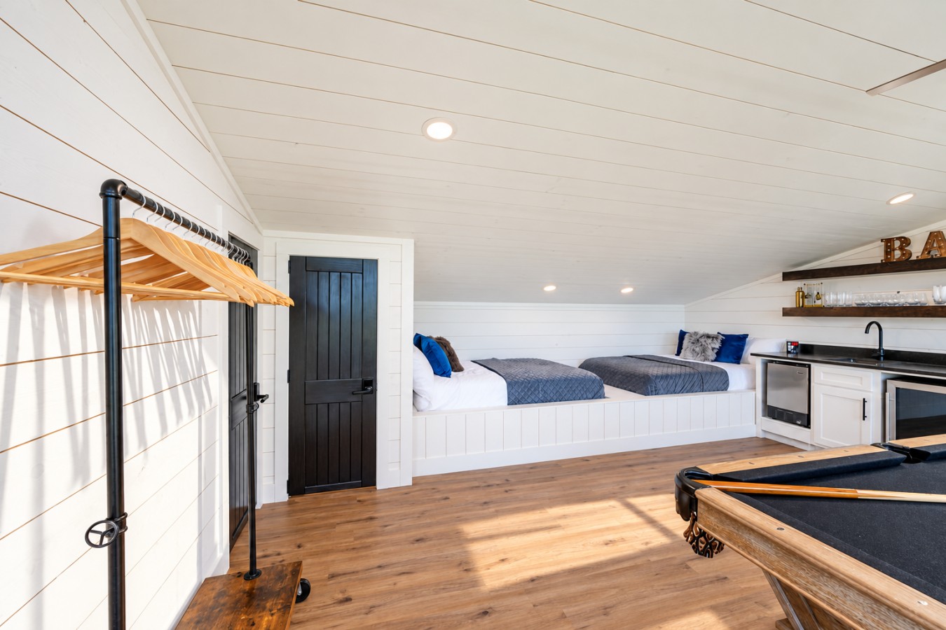 Sky High: Upstairs sleeping area