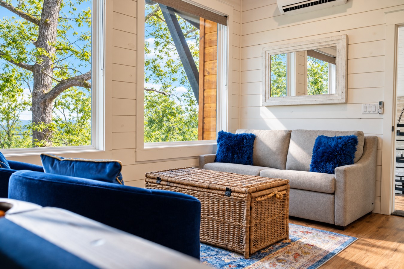Sky High: Upstairs lounge seating