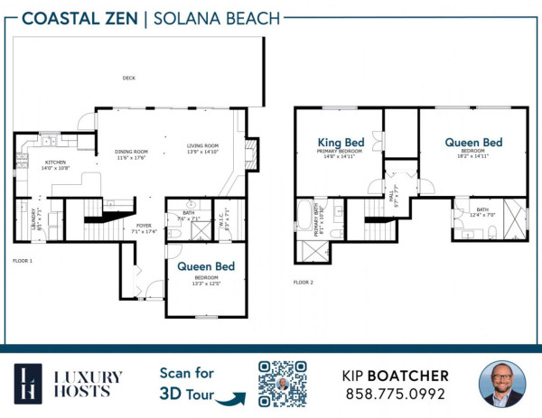 Coastal Zen Steps from the Sand
