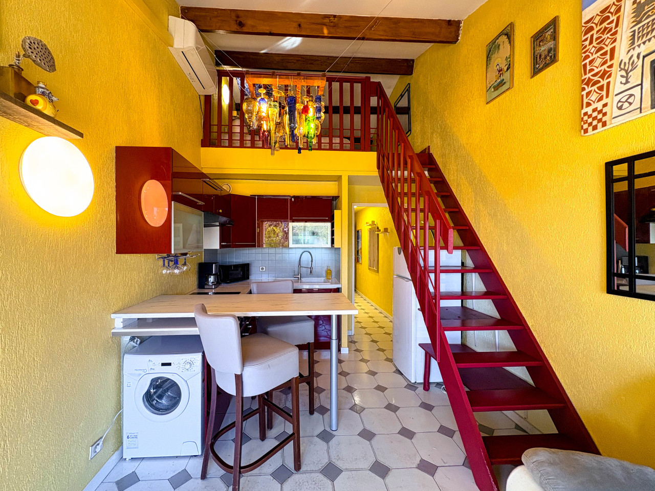 Loft Vue Mer | Terrasse | Port Vauban Antibes | Parking Gratuit 5 min à pied - Photo 11