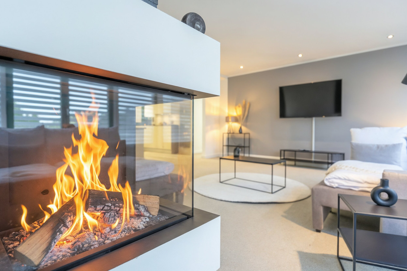 MiLPAU: Deluxe Penthouse - Parken - Kamin - Bad en Suite
